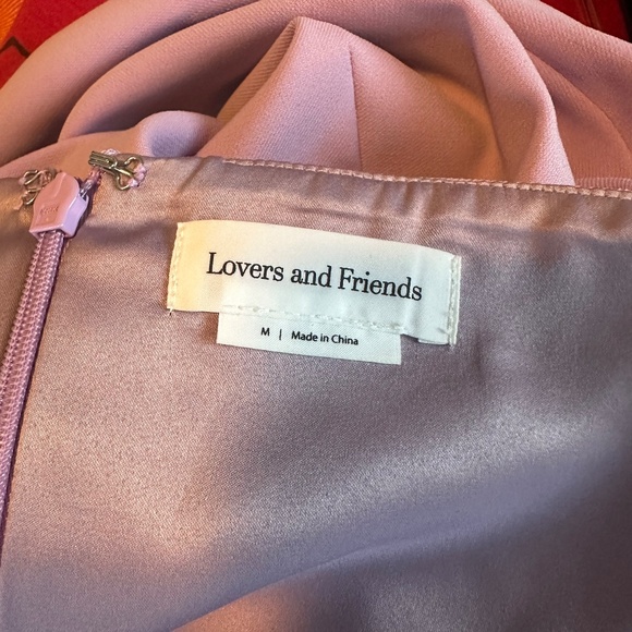 Lovers and Friends Lazo Midi Dress In Lilac Size M - Picture 11 of 11